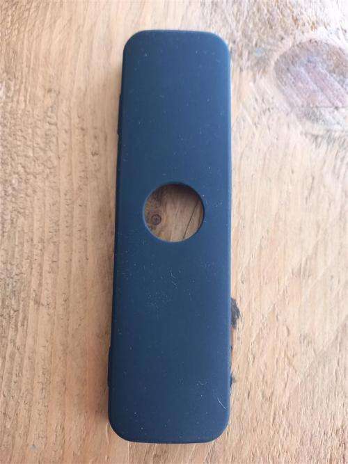 Funky Apple Silicone Remote case for Apple TV series 6 Generation 2021 - Black