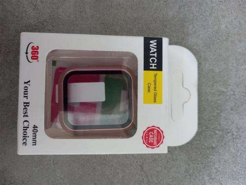 Avatro iwatch Full Face Protective Case +Tempered glass ROSE GOLD (40mm)