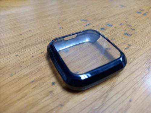 Gretmol Fitbit Versa Protective Case Cover Black