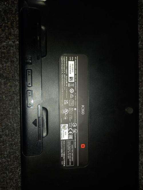 Logitech K360 Wireless Keyboard