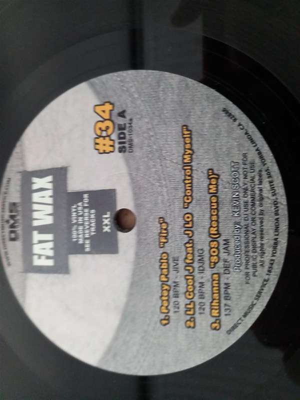 Fat Wax #34 (2006, Vinyl) 12` Vinyl