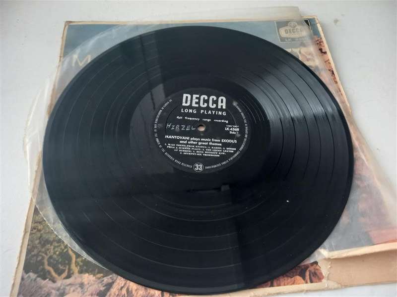 Mantovani Plays Music From Exodus And Other Great Themes LP Vinyl Record Album