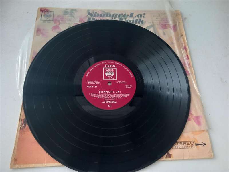 Shangri-La! Percy faith and his orchestra Vinyl LP