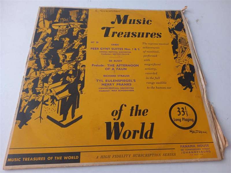 Music treasures of the world Vinyl