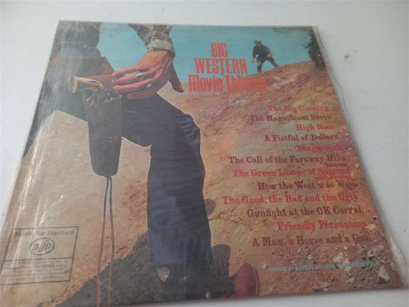 Geoff Love & His Orchestra - Big Western Movie Themes   vinyl