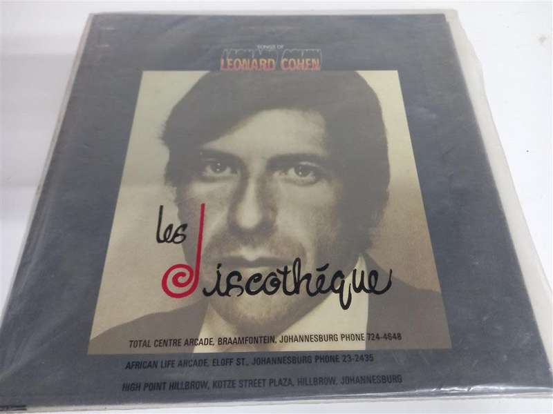 Songs of leonard cohen vinyl