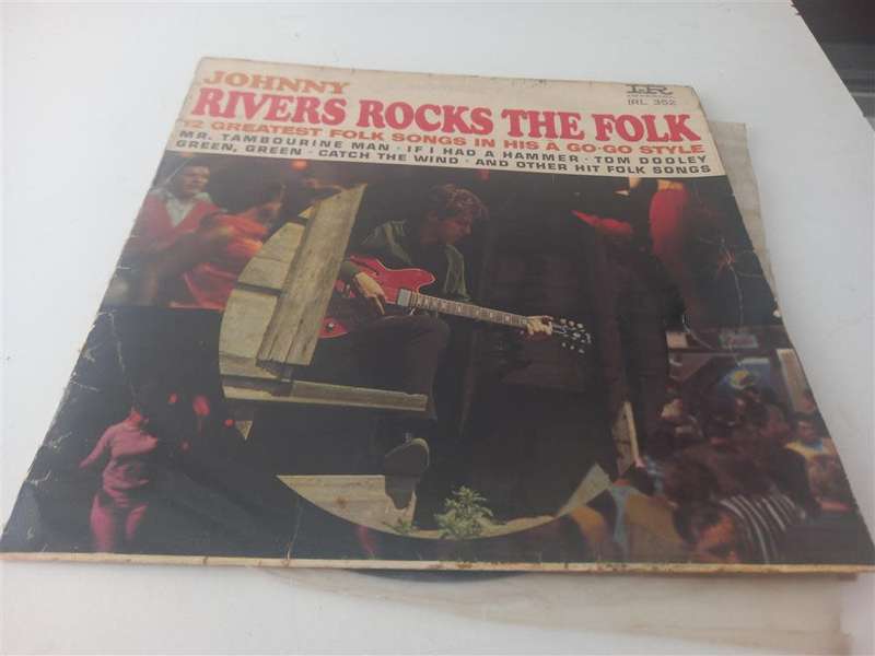 Johnny Rivers Rocks The Folk (1965, Vinyl)