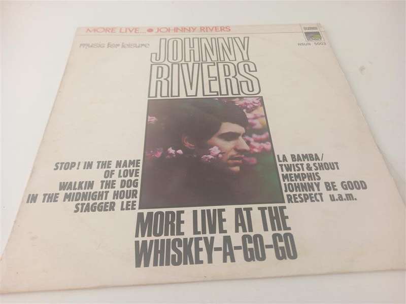 Johnny Rivers  Live At The Whisky A Go-Go (1969, Vinyl)