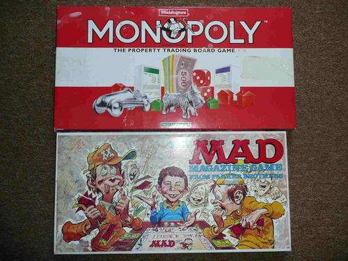 Monopoly + The Mad Magazine Game