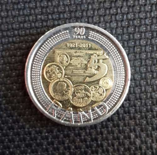 2011 - 90 YEARS SA Coin