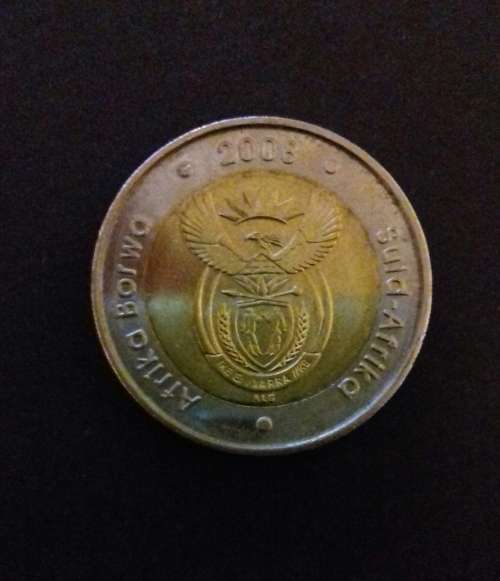 *10 on auction* 2008 UNCIRCULATED MANDELA R5,00 COINS 90th BIRTHDAY OF MADIBA