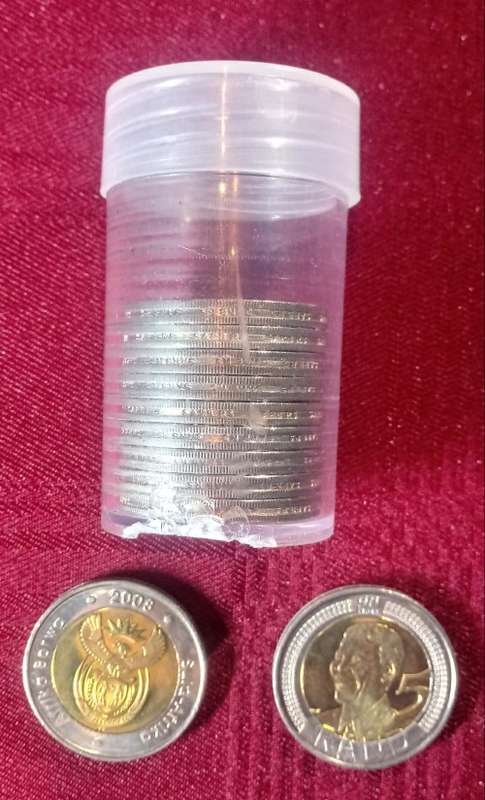 Nelson Mandela Birthday coins 2008