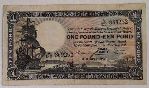 **One POUND** 21 September 1942