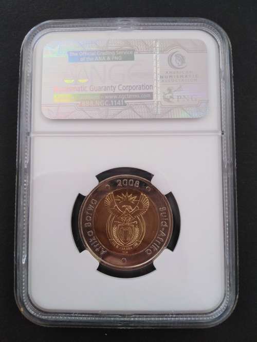 **Weskus R1 Aucion**2008 Mandela 90th Birthday MS66