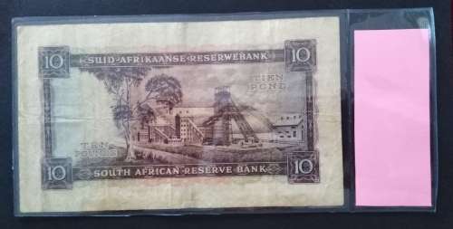 1952-1958 M H de Kock (ENG/AFR) Ten Pound and Five Pound Notes  (Third Issue)