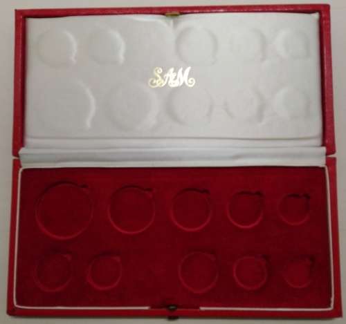 **1975**  Empty SAM Proof Set Case (Red)
