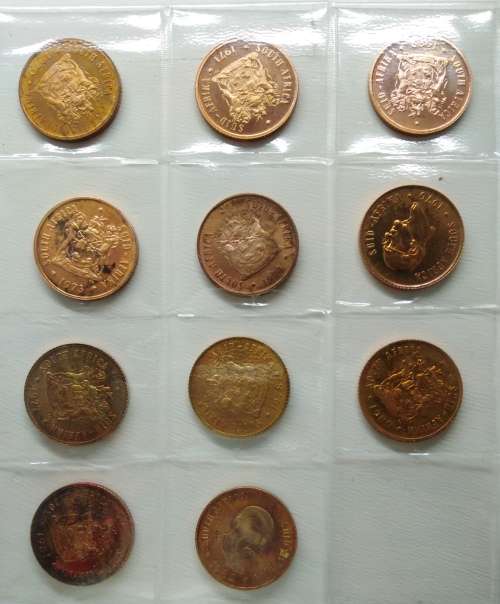 Lot 2c Proof Coin set