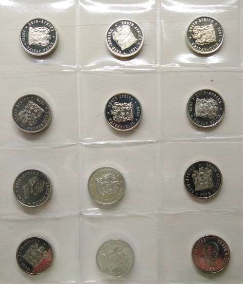 Lot 5c Proof Coin set