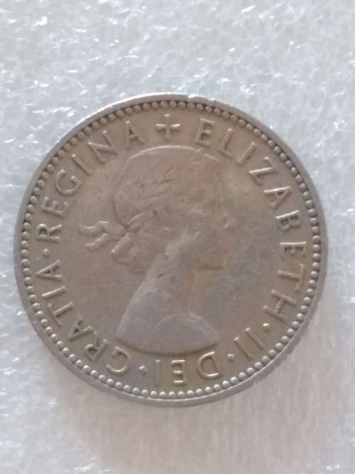 1956 One Shilling Great Britain