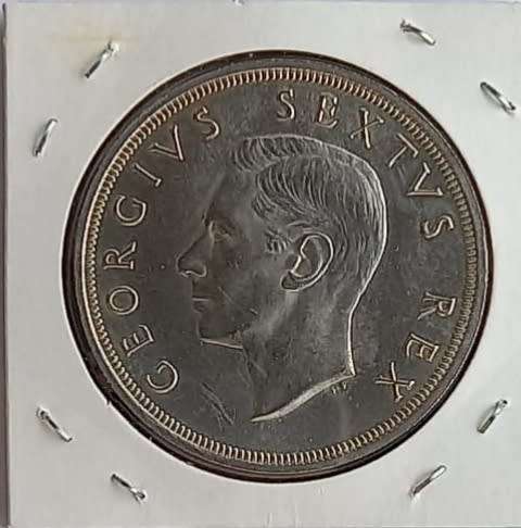 (Auction) 1952 Silver 5 Shillings