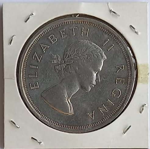 (Auction) 1953 Silver 5 Shillings
