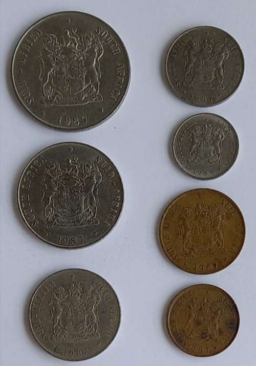 (Auction) 1987 Circulated Coin Set