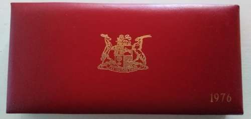 (Auction) 1976 Proof Set in Red SAM Box, Silver R1 - No Gold