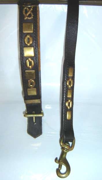 Lead & Collar for a Stafford-shire Terrier.