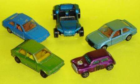 Range of 5 Corgi Cars   Condition good