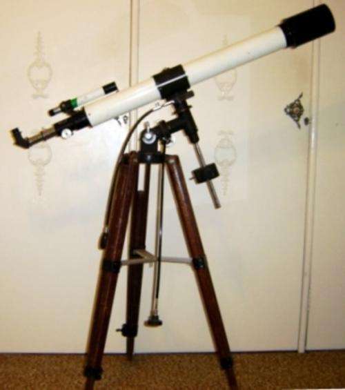 Tasco Astronomical Telescope with tripod 80mm Objective