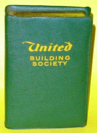 United Building Society Book Shape Money Box.