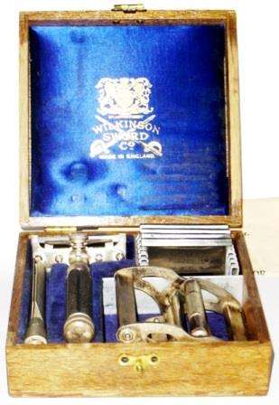 Vintage Wilkinson Shaving Kit    Est. 1920.