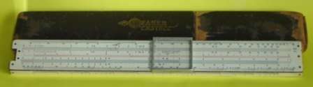 Vintage A.W. Faber Castell Slide Rule Mod 398