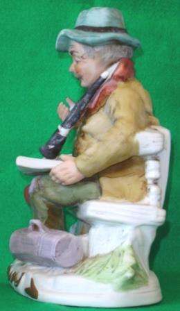 Two Porcelain Bisque Taiwanese Figurines. (Price is for the pair)