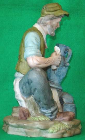 Two Porcelain Bisque Taiwanese Figurines. (Price is for the pair)