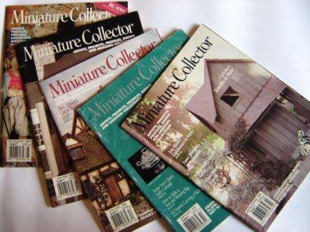 Five magazines for the Miniature Dolls House collectors. (Miniature Collector).