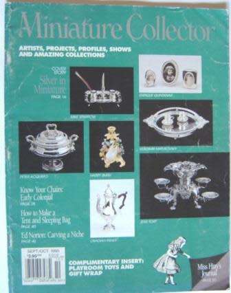 Five magazines for the Miniature Dolls House collectors. (Miniature Collector).