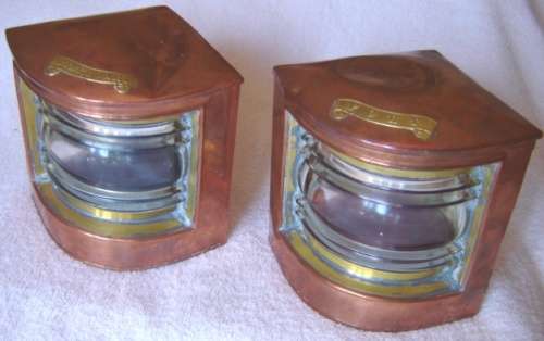 Bulkhead Maritime Corner Lights