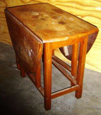 Vintage Oval drop side Dining Room Table