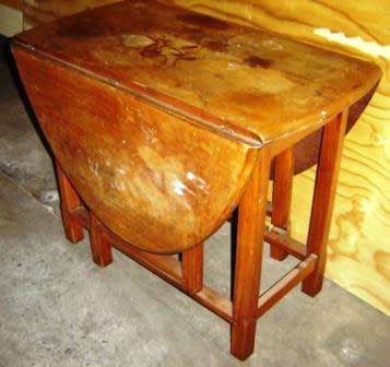 Vintage Oval drop side Dining Room Table