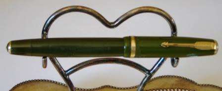 Parker Duofold Fountain Pen.  Stamped Geo,S,Parker