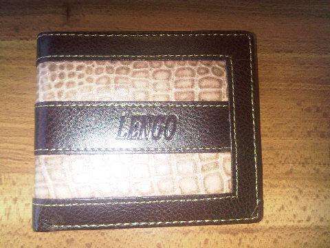 TRENDY SNAKESKIN INSIPRED WALLET - MENS