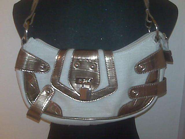 HONEY BAG - TAN AND BRONZE = PERFECT EVENING BAG