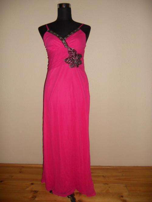 CRAZY R1 BID! SEXY PINK PARTY EVENING DRESS! MEDIUM