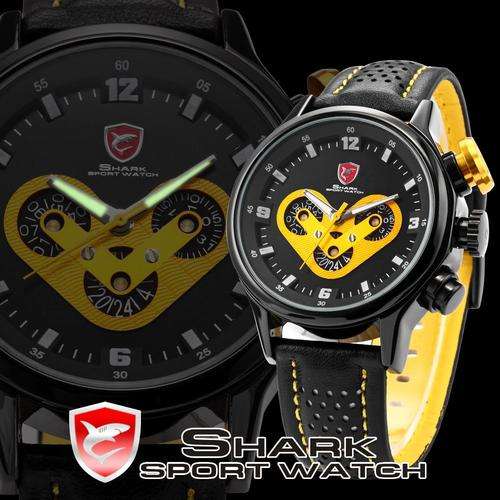 SHARK Mens Swiss Movement Sport Formula 1 Design Wrist Watch