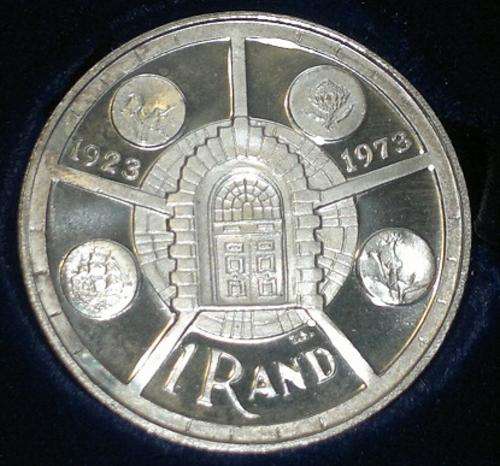 !!*STUNNING*!! SA Decimal Protea Silver R1 - 1974 PROOF!!!!!! (CAT=R450)!!!! COLLECTION ALLOWED!!!!!