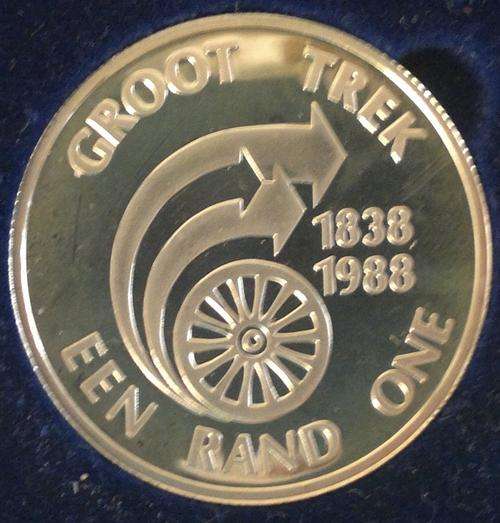 !!*STUNNING*!! SA Decimal Protea Silver R1 - 1988 PROOF!!*In SAM Mint Box*! COLLECTION ALLOWED!!!!!