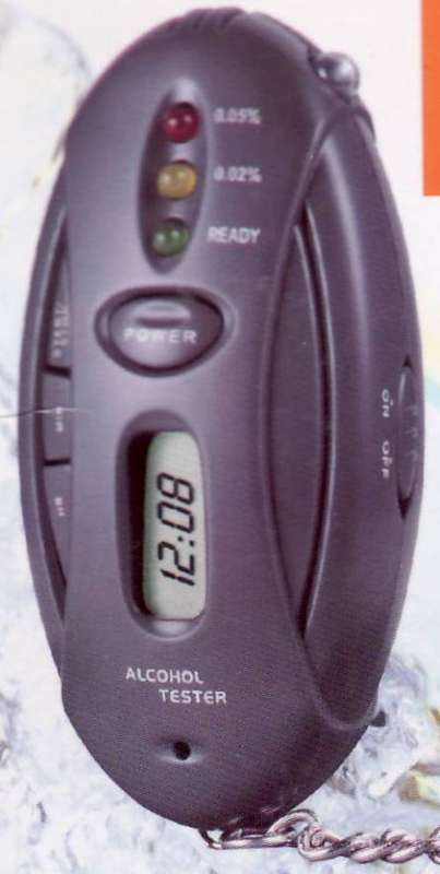PORTABLE POCKET BREATHALISER!