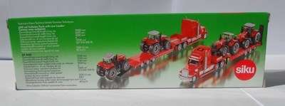 Low Loader with MF Tractors - 1:87 Siku