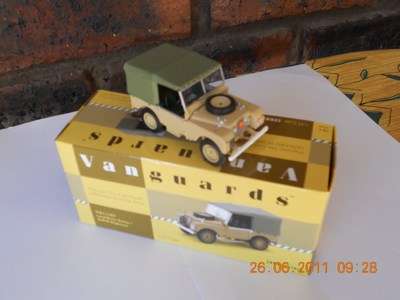 Land Rover Series 1 - Suffolk Regiment - 1:43 (NIB)